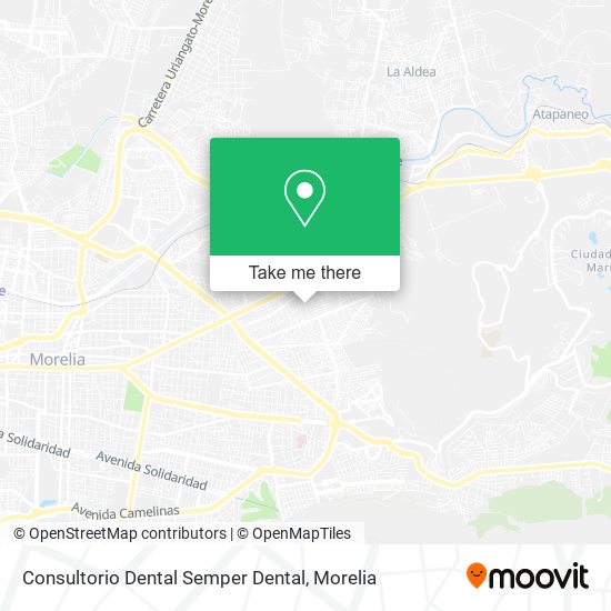 Consultorio Dental Semper Dental map