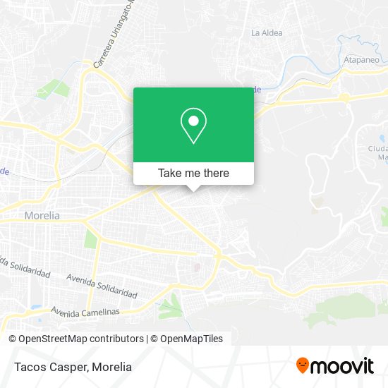 Mapa de Tacos Casper