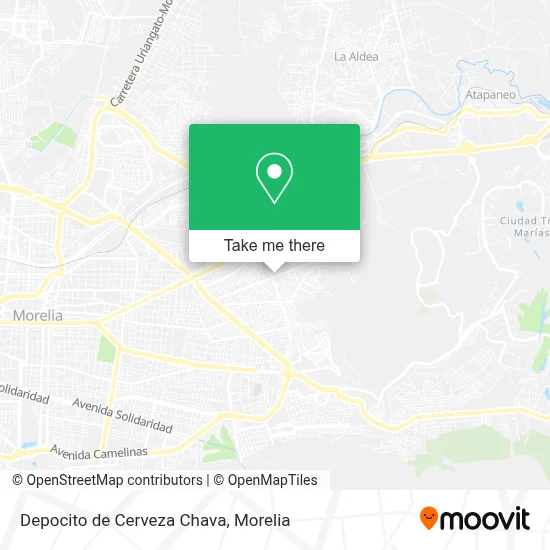 Depocito de Cerveza Chava map