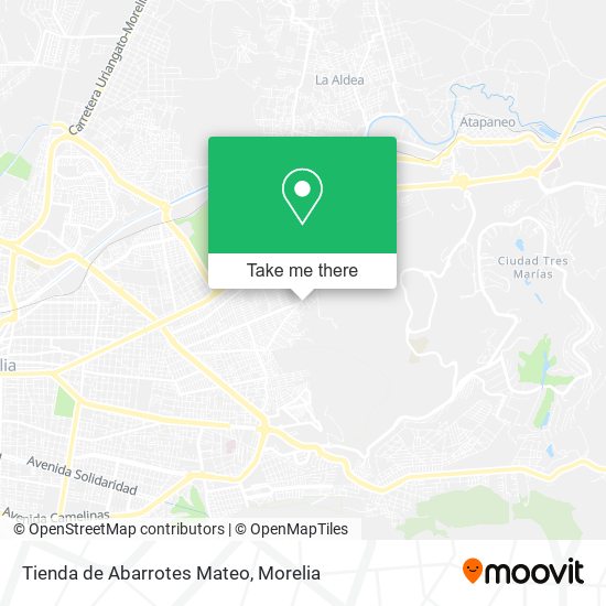 Tienda de Abarrotes Mateo map