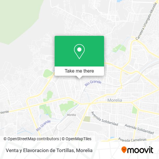 Venta y Elavoracion de Tortillas map