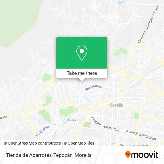 Tienda de Abarrotes-Tepozán map