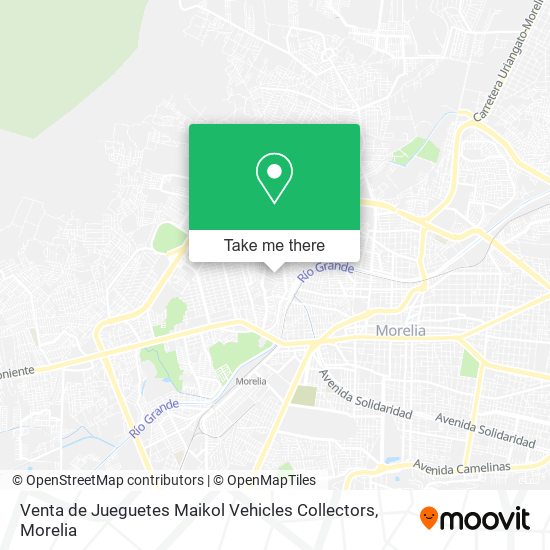 Mapa de Venta de Jueguetes Maikol Vehicles Collectors