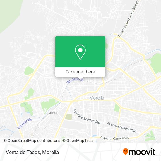 Venta de Tacos map