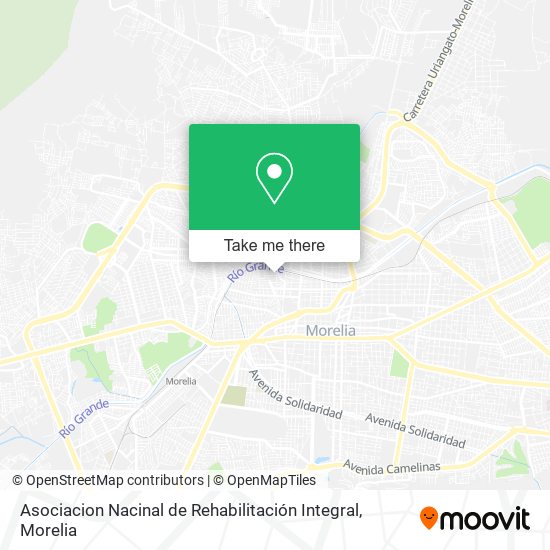 Asociacion Nacinal de Rehabilitación Integral map