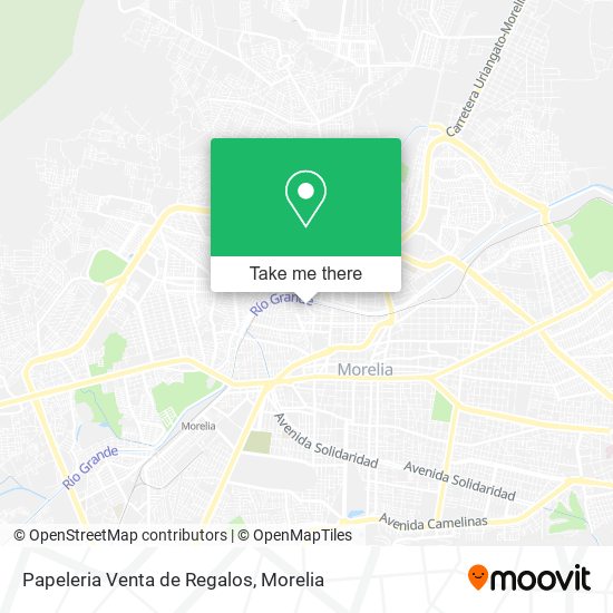 Mapa de Papeleria Venta de Regalos