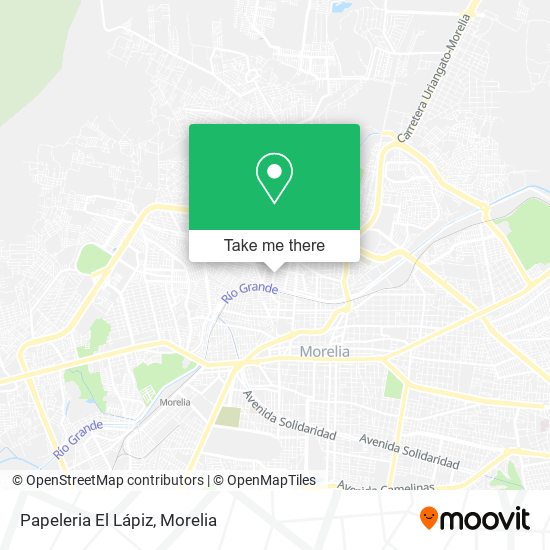 Papeleria El Lápiz map