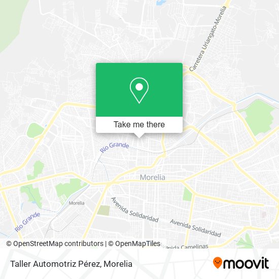 Taller Automotriz Pérez map