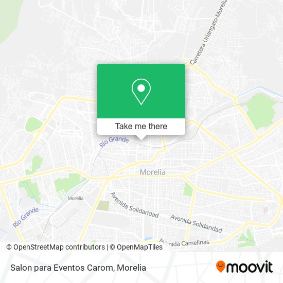 Salon para Eventos Carom map