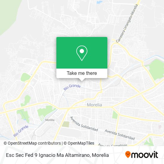 Esc Sec Fed 9 Ignacio Ma Altamirano map
