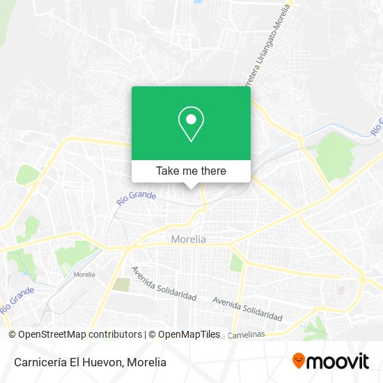 Carnicería El Huevon map