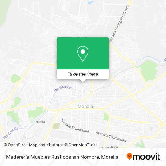 Maderería Muebles Rusticos sin Nombre map