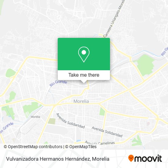 Vulvanizadora Hermanos Hernández map