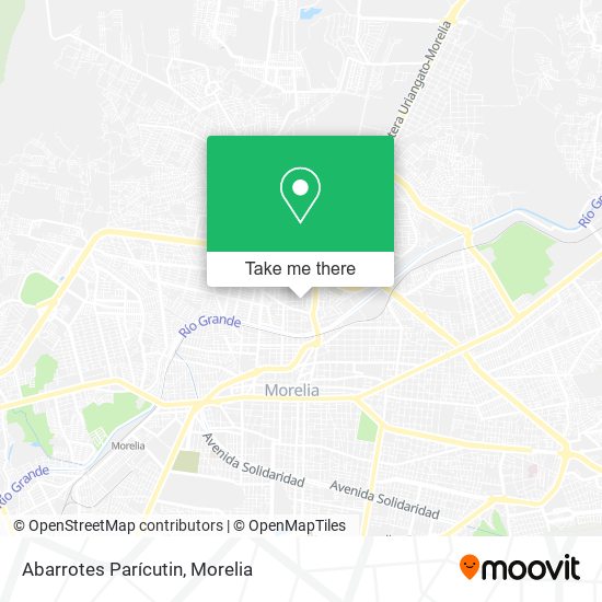 Abarrotes Parícutin map