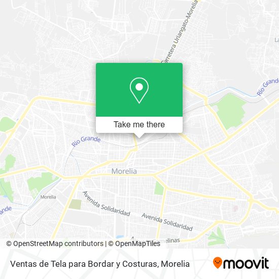Ventas de Tela para Bordar y Costuras map