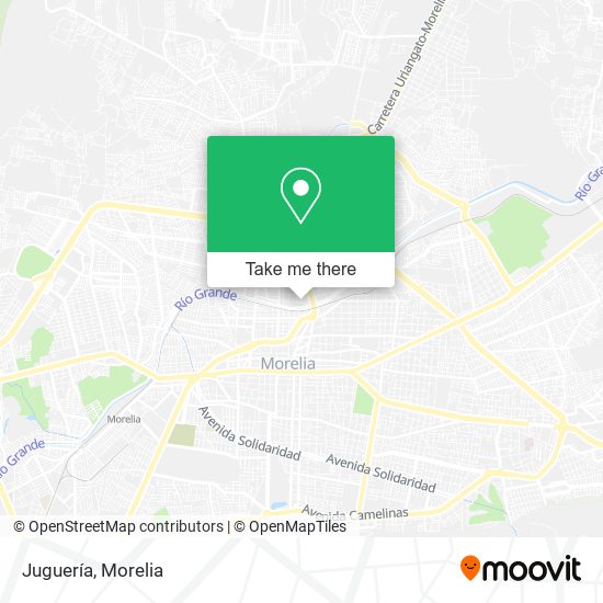 Mapa de Juguería