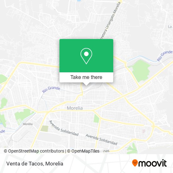 Venta de Tacos map