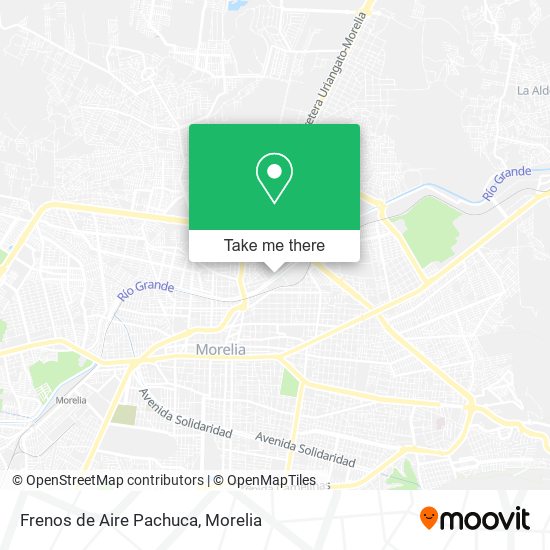 Frenos de Aire Pachuca map