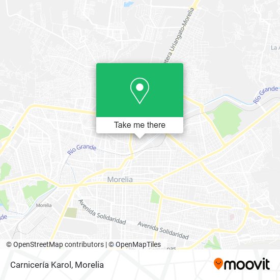 Carnicería Karol map