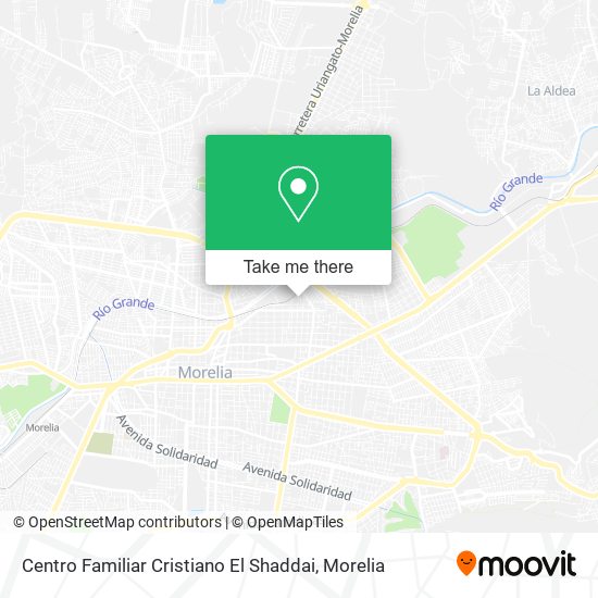 Centro Familiar Cristiano El Shaddai map