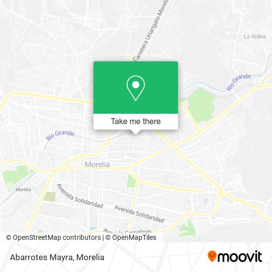 Mapa de Abarrotes Mayra