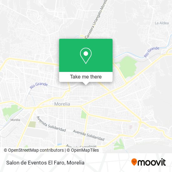 Salon de Eventos El Faro map