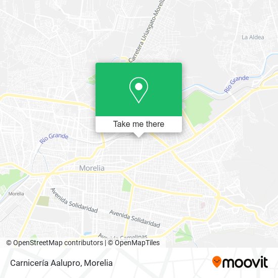 Mapa de Carnicería Aalupro