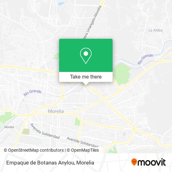 Empaque de Botanas Anylou map