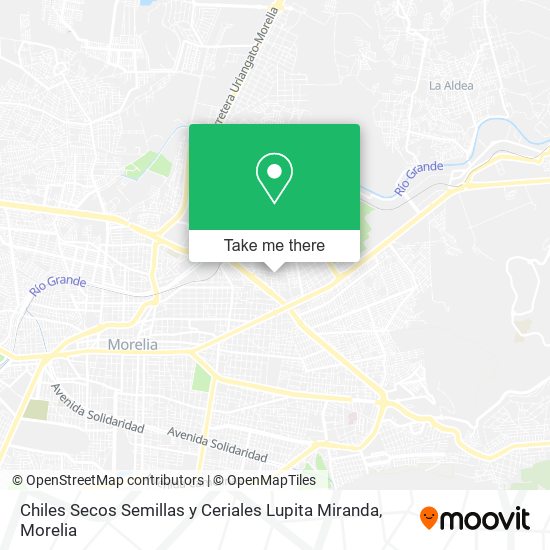 Mapa de Chiles Secos Semillas y Ceriales Lupita Miranda