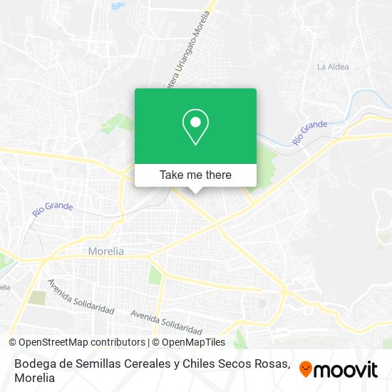 Bodega de Semillas Cereales y Chiles Secos Rosas map