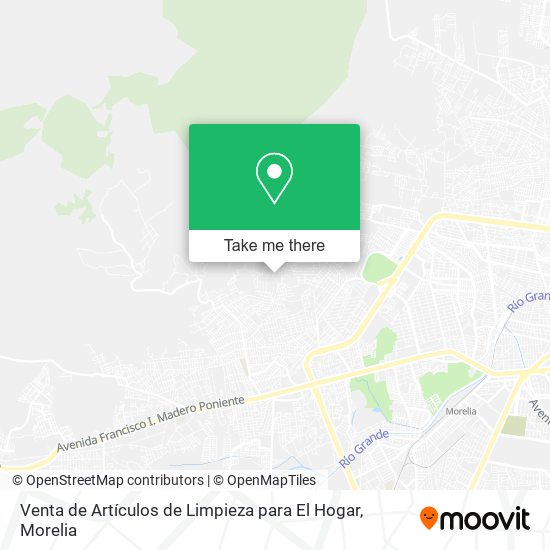 Venta de Artículos de Limpieza para El Hogar map
