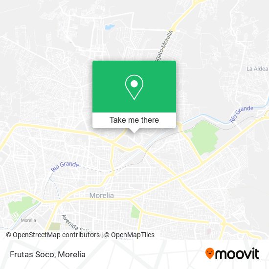 Mapa de Frutas Soco