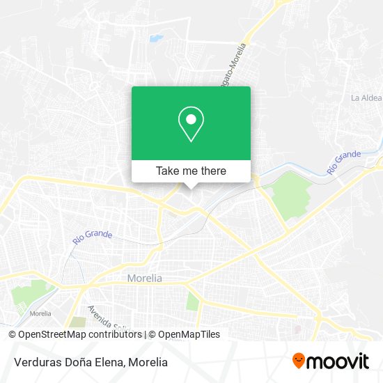 Verduras Doña Elena map