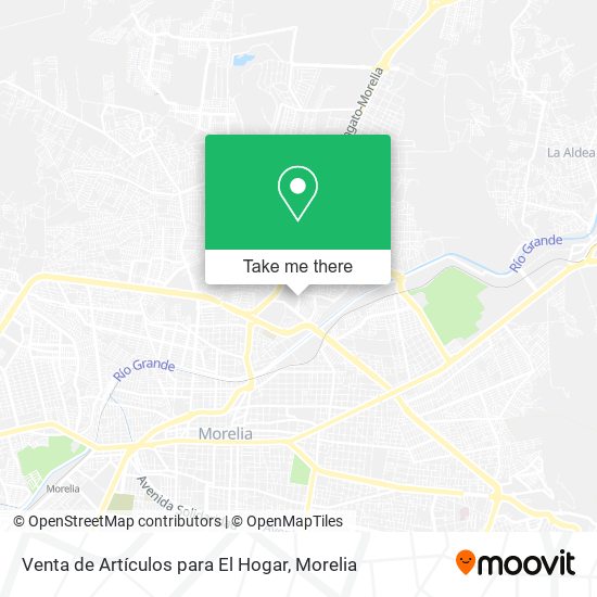 Venta de Artículos para El Hogar map