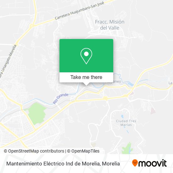 Mantenimiento Eléctrico Ind de Morelia map