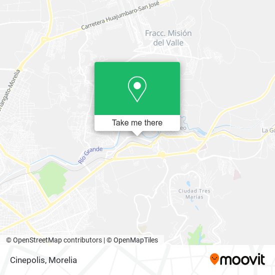 Cinepolis map