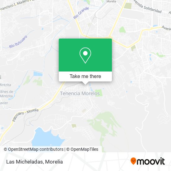 Mapa de Las Micheladas