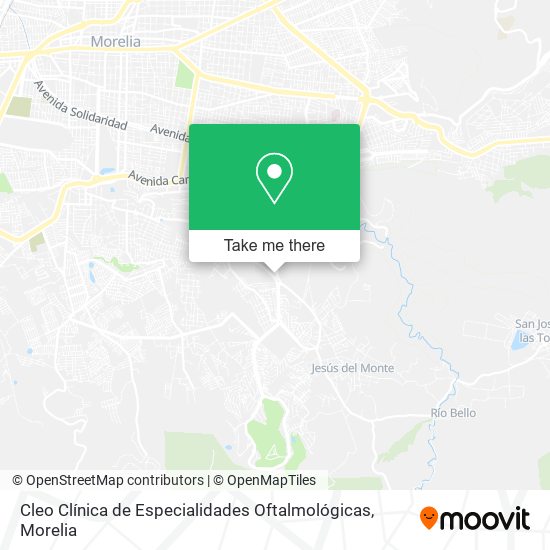 Cleo Clínica de Especialidades Oftalmológicas map