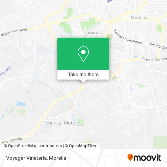 Voyager Vinatería map