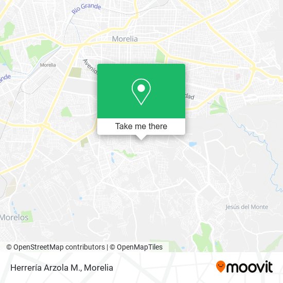 Herrería Arzola M. map