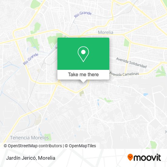 Jardín Jericó map