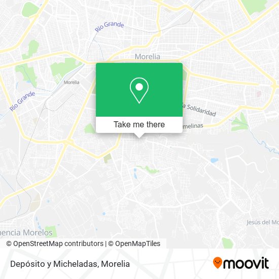 Mapa de Depósito y Micheladas
