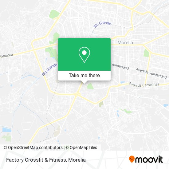 Factory Crossfit & Fitness map