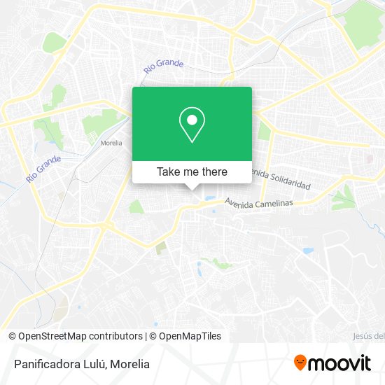 Panificadora Lulú map
