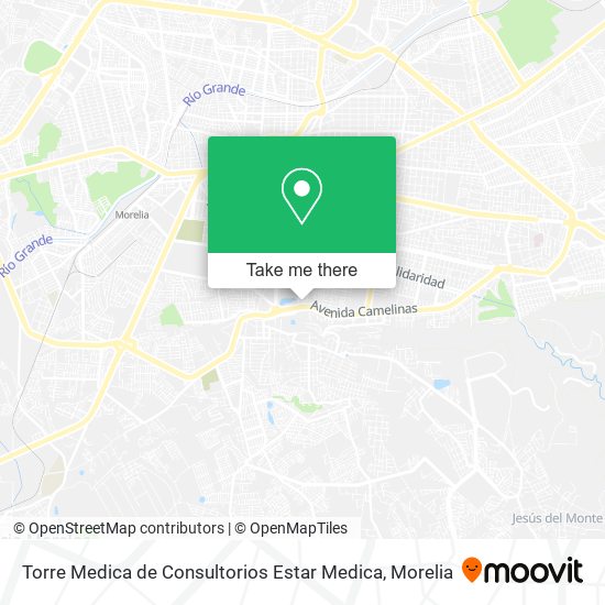 Torre Medica de Consultorios Estar Medica map