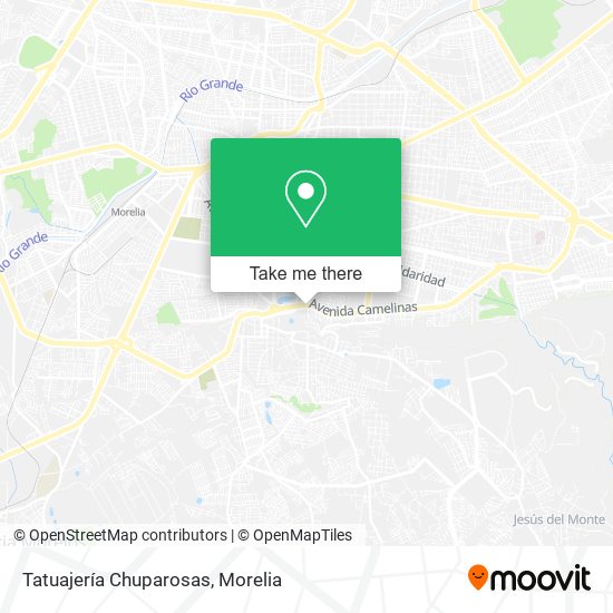 Mapa de Tatuajería Chuparosas