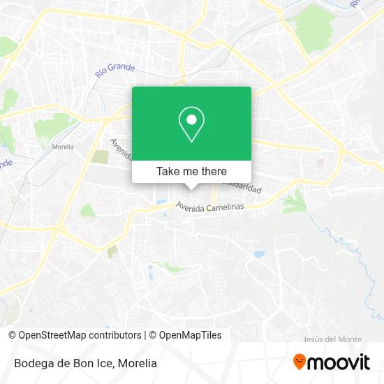 Bodega de Bon Ice map