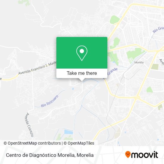 Centro de Diagnóstico Morelia map