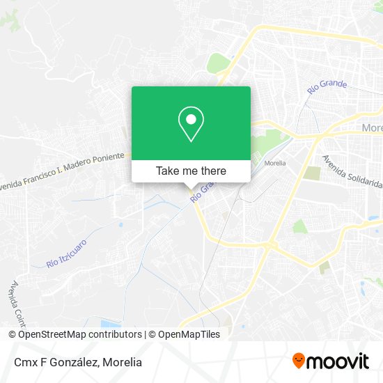 Mapa de Cmx F González