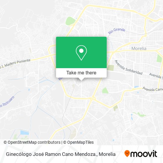 Ginecólogo José Ramon Cano Mendoza. map